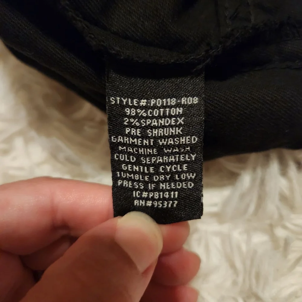 Sanctuary Black Cargo Bootcut Jeans - Picture 6 of 8
